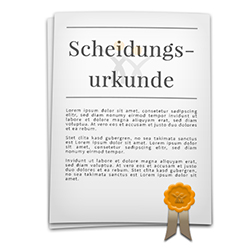 Icon: Scheidungsurkunde