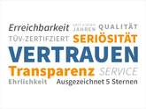 Bild: Vertrauen, Transparenz, Seriosität & Service